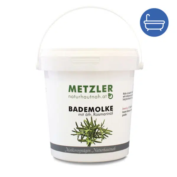 Molke bad met etherische rozemarijnolie 500gr